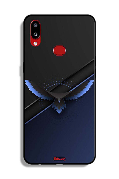 Tolwak غطاء حماية لهاتف Samsung Galaxy A10s بتصميم نسر فني تجريدي رقمي