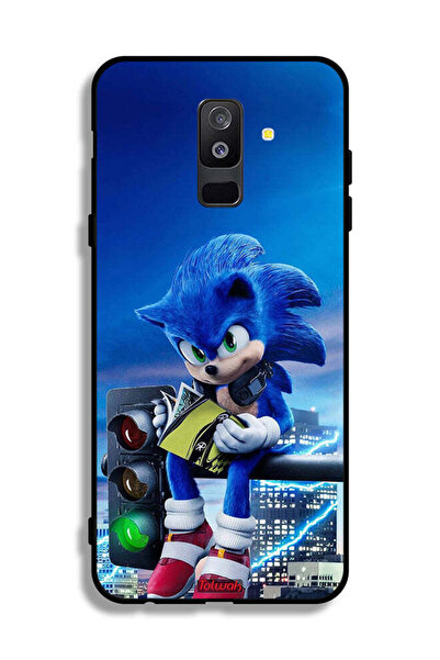 Tolwak Samsung Galaxy A6 Plus (2018) Protective Case Cover Sonic Reading