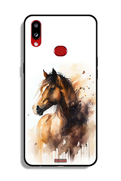 Tolwak غطاء حماية لهاتف Samsung Galaxy A10s بتصميم حصان تجريدي
