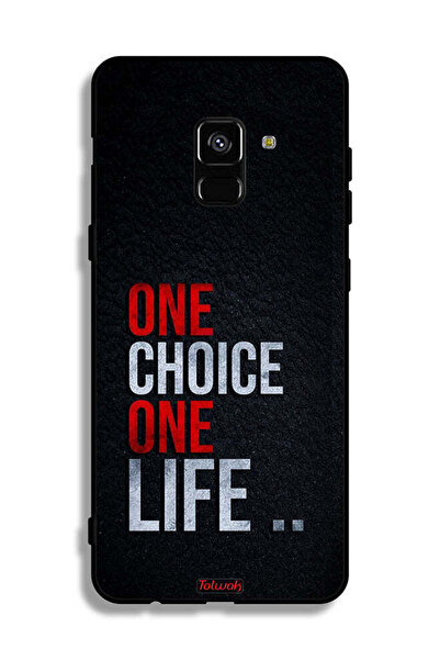 Tolwak غطاء حماية من سامسونج جالكسي A8 بلس (2018) One Choice One Life