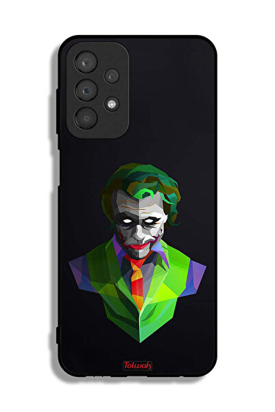 Tolwak غطاء حماية لهاتف Samsung Galaxy A23 بتصميم فن تجريدي للجوكر