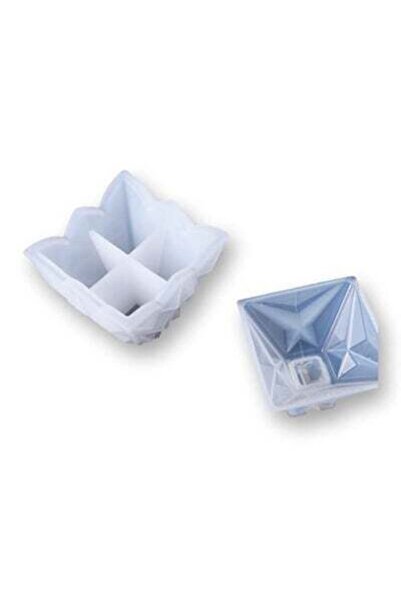 Graffiti Resin قالب سيليكون صحن تقديم مربع مع غطاء