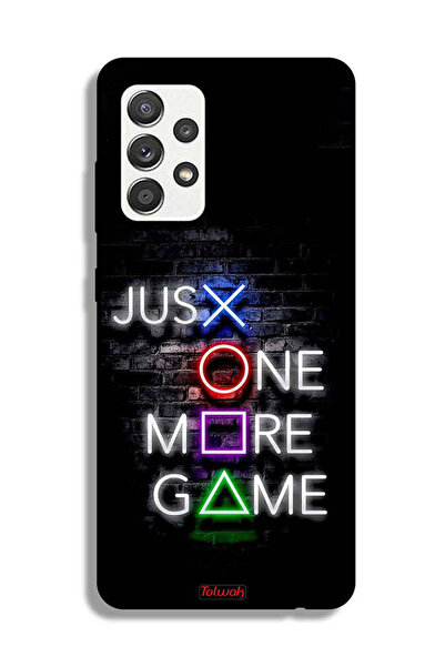 Tolwak Samsung Galaxy M32 5G Protective Case Cover Just One More Game