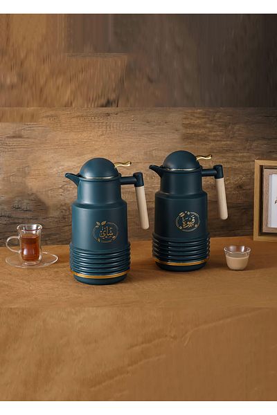 DVINA 2-piece thermos set for tea and coffee, 1 liter capacity, multiple colors