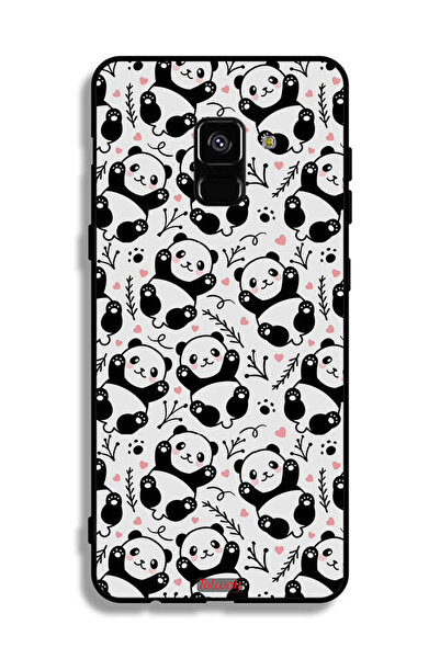 Tolwak غطاء حماية لهاتف سامسونج جالاكسي A8 بلس (2018) بنمط باندا