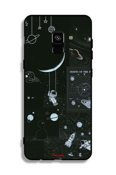 Tolwak غطاء حماية لهاتف سامسونج جالاكسي A8 بلس (2018) - مدارات الكواكب