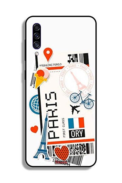 Tolwak غطاء حماية لهاتف سامسونج جالاكسي A50 - ملصق باريس