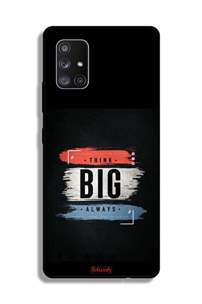 Tolwak غطاء حماية لهاتف Samsung Galaxy A71 5G - فكر دائمًا بشكل كبير