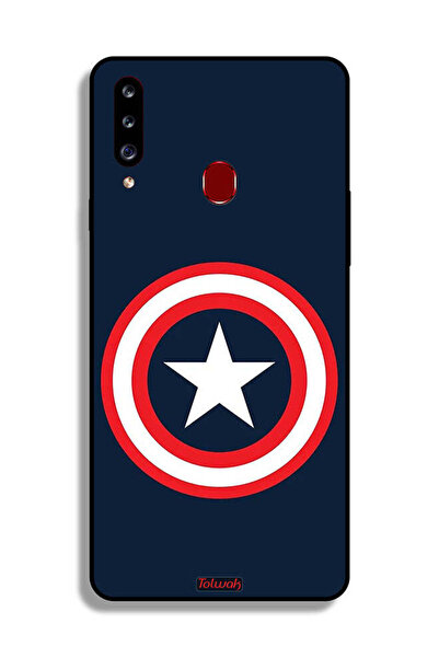 Tolwak Samsung Galaxy A20s Protective Case Cover Captain America