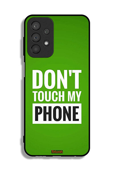 Tolwak Samsung Galaxy A23 Protective Case Cover Do Not Touch My Phone