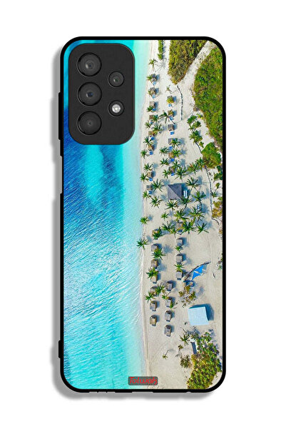 Tolwak Samsung Galaxy A23 Protective Case Cover Beach