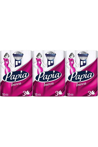 Papia Paper Towel (3 Layers) Inova Set of 36 (3Pk*12)
