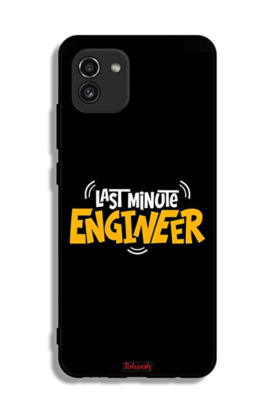 Tolwak غطاء حماية لهاتف Samsung Galaxy A03 - مهندس اللحظة الأخيرة