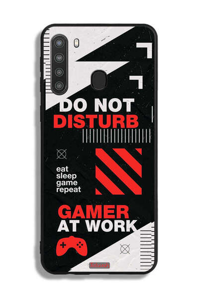 Tolwak غطاء حماية لهاتف Samsung Galaxy A21 لا يزعج اللاعبين في العمل
