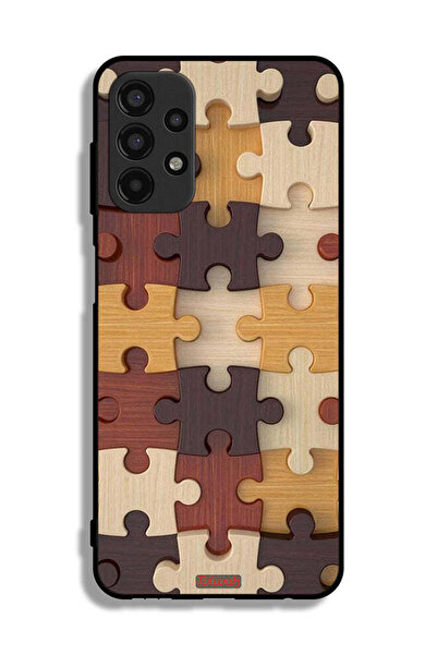 Tolwak Samsung Galaxy A13 4G Protective Case Cover Wooden Pattern