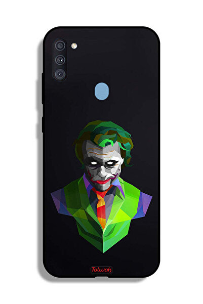 Tolwak غطاء حماية لهاتف Samsung Galaxy A11 بتصميم فن تجريدي للجوكر