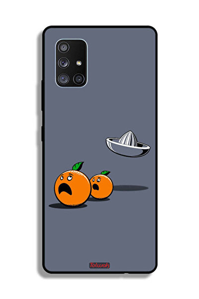 Tolwak غطاء حماية لهاتف Samsung Galaxy A71 5G بتصميم فني رقمي بسيط وفكاهي