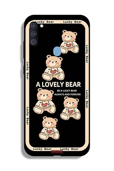 Tolwak غطاء حماية لهاتف سامسونج جالكسي A11 - دب جميل