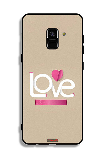 Tolwak غطاء حماية لهاتف Samsung Galaxy A8 Plus (2018) - Love Art