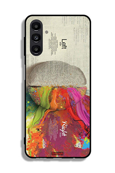 Tolwak غطاء حماية لهاتف سامسونج جالاكسي A13 5G، رسم تجريدي لعلم الدماغ