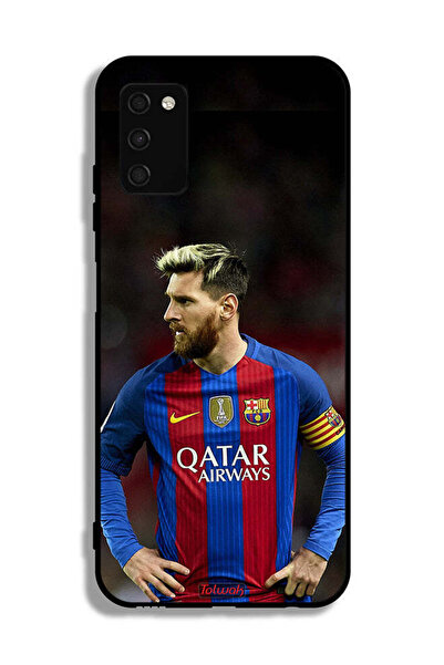 Tolwak غطاء حماية لهاتف سامسونج جالاكسي A03s ميسي برشلونة