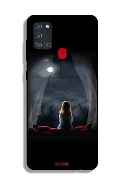 Tolwak غطاء حماية لهاتف سامسونج جالكسي A21s بتصميم خيالي ليلي