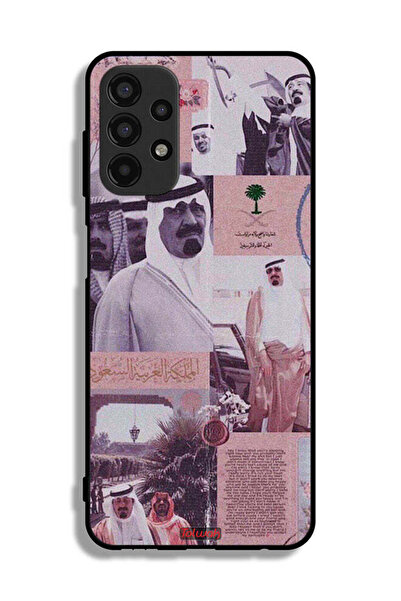 Tolwak غطاء حماية لهاتف سامسونج جالاكسي A13 4G، ملصق الملك عبد الله العتيق