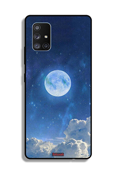 Tolwak Samsung Galaxy A71 5G Protective Case Cover Moon Clouds