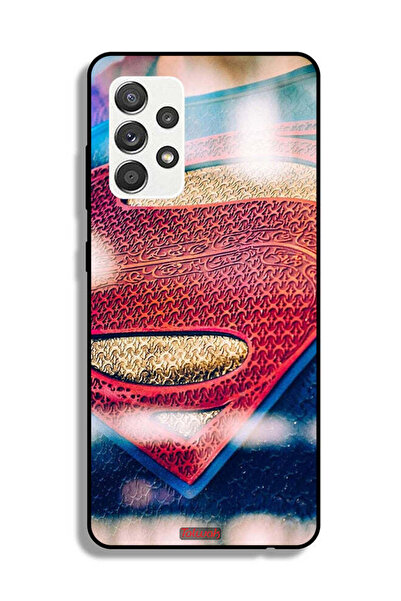 Tolwak Samsung Galaxy M32 5G Protective Case Cover Superman Logo