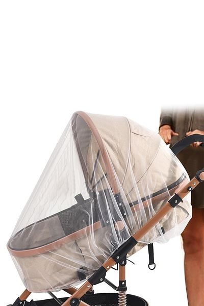 Factorial Baby Stroller Fly Screen Compatible with All Baby Strollers Children's Sun Insect Protection Net Canopy Mosquito Net