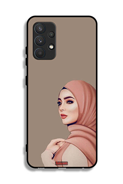 Tolwak غطاء حماية لهاتف سامسونج جالاكسي A32 4G بطبعة فتاة محجبة جميلة
