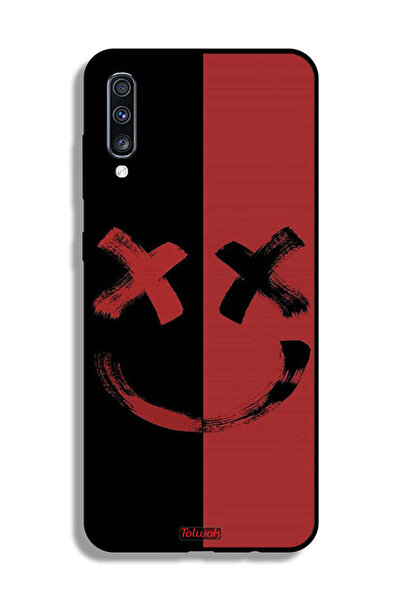 Tolwak غطاء حماية لهاتف Samsung Galaxy A70 بنمط فن الخطمي