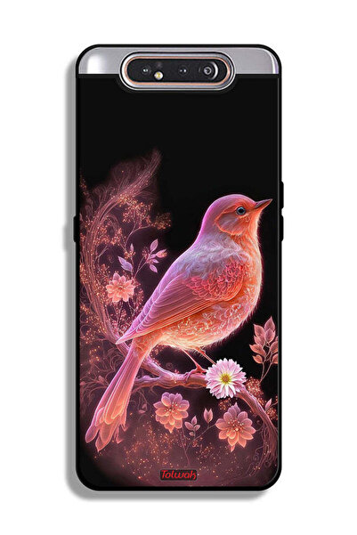 Tolwak غطاء حماية لهاتف Samsung Galaxy A80 بتصميم طائر لطيف