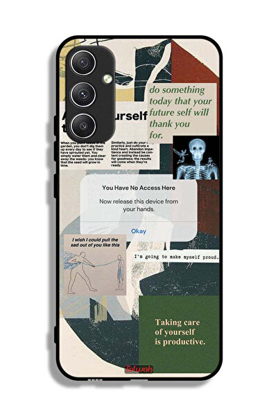 Tolwak غطاء حماية لهاتف Samsung Galaxy A34 5G اسمح لنفسك بالنمو