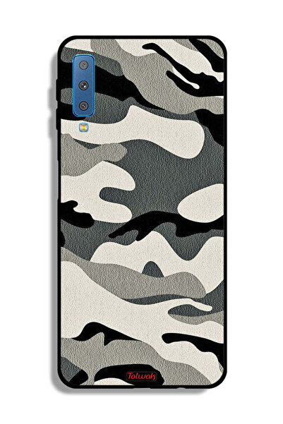 Tolwak غطاء حماية مموه لهاتف Samsung Galaxy A7 (2018)