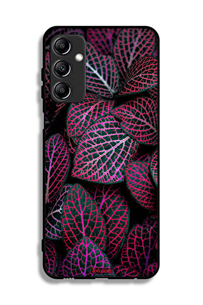 Tolwak غطاء حماية لهاتف سامسونج جالاكسي A24 4G بنقشة أوراق سالجا