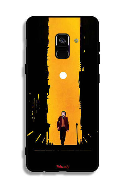 Tolwak غطاء حماية لهاتف Samsung Galaxy A8 Plus (2018) بتصميم جوكر، عمل فني رق...