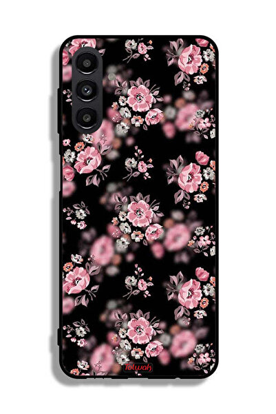 Tolwak غطاء واقي لغطاء الحماية Samsung Galaxy A13 A13 5G بنقشة زهور عمودية