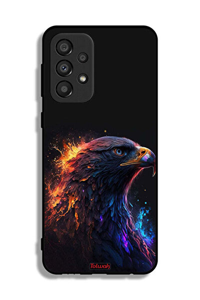 Tolwak Samsung Galaxy A33 5G Protective Case Cover Eagle Art