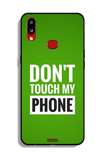 Tolwak Samsung Galaxy A10s Protective Case Cover Do Not Touch My Phone