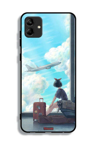 Tolwak غطاء حماية لهاتف Samsung Galaxy A04e بتصميم فن السفر