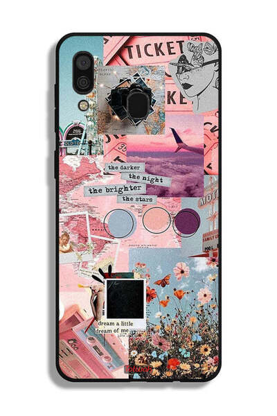 Tolwak غطاء حماية لهاتف سامسونج جالكسي A20 - الليل أظلم والنجوم أكثر إشراقًا