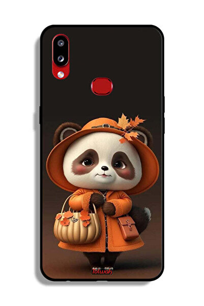 Tolwak غطاء حماية لهاتف Samsung Galaxy A10s بتصميم سيدة الباندا اللطيفة