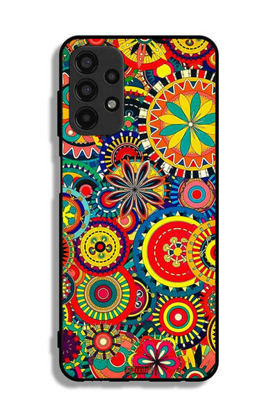 Tolwak غطاء حماية لهاتف سامسونج جالاكسي A13 4G بنمط ماندالا ملون