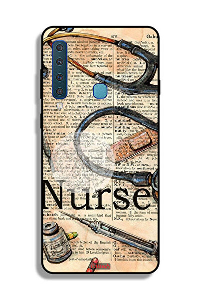 Tolwak غطاء حماية لهاتف Samsung Galaxy A9 (2018) من Nurse Vintage Tools
