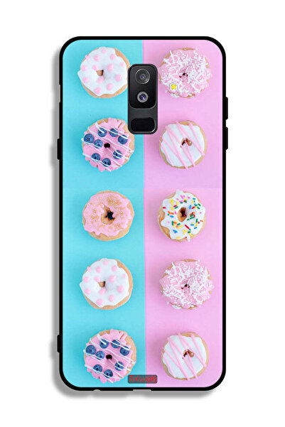 Tolwak غطاء حماية لهاتف Samsung Galaxy A6 Plus (2018) بتصميم هيذر دونتس