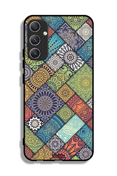 Tolwak غطاء حماية لهاتف سامسونج جالاكسي A34 5G بنمط ماندالا