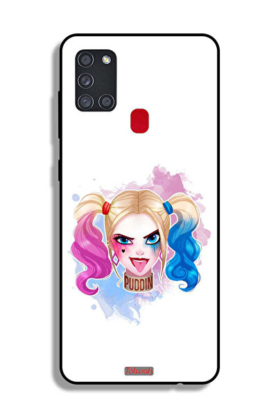 Tolwak غطاء حماية لهاتف سامسونج جالاكسي A21s برسومات هارلي كوين