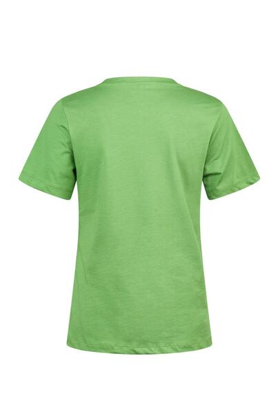 2AS Γυναικείο μπλουζάκι με στάμπα με λαιμόκοψη 402