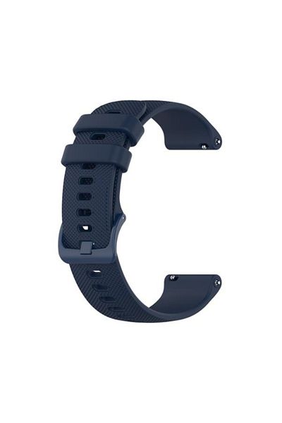 SKYDDAR INNOVATION Curea din silicon pentru Samsung Galaxy Watch 4/5/Active 2, Huawei Watch GT 3 /GT 3 Pro, W006 - Albastră